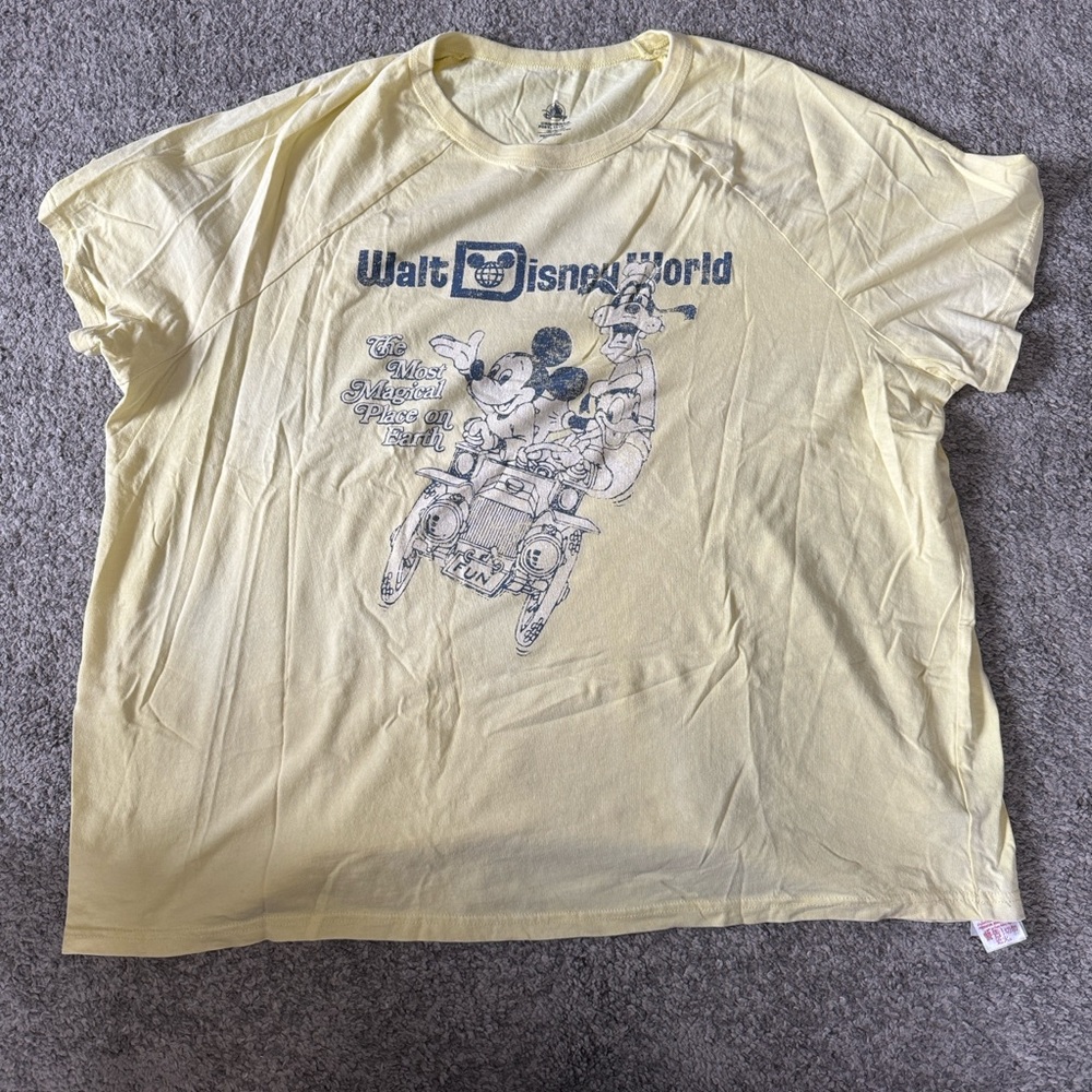 Walt Disney World T-Shirt Mickey, Goofy, Donald Road Trip